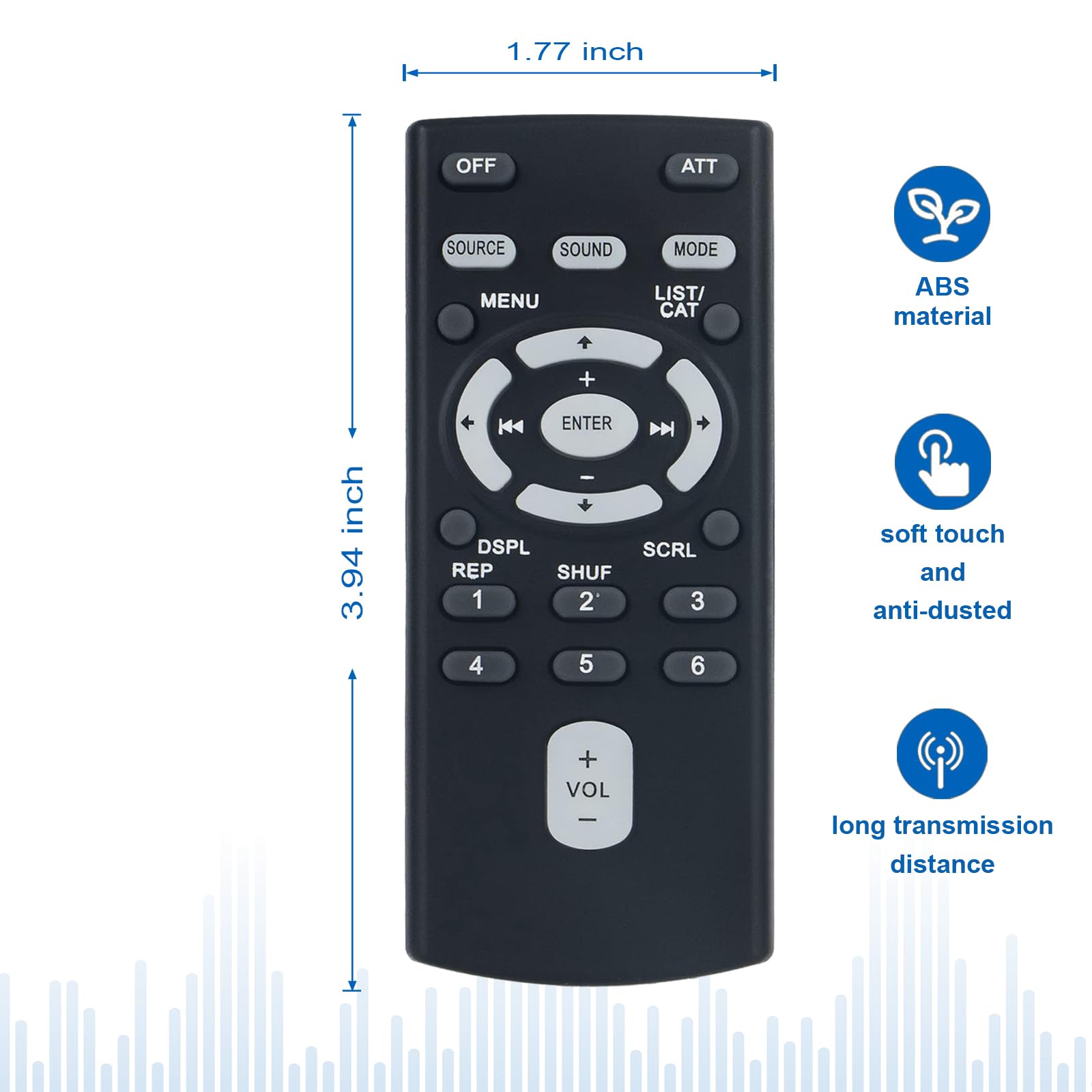 リペア済 CD/TAPE/AUX/FM/AM SONY リモコン付 2Way Beyution Controle remoto substituído RM-X153 compatível com Sony